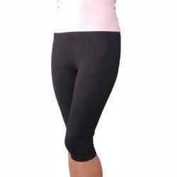 Детски бермуди 3/4 Черни L-2XL Полиестер-Ликра